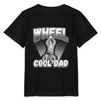 Conception de fauteuil roulant pour handicapés pour une amputation - T-shirt bio MINI CREATOR Stanley/Stella Enfant - noir - Devant - Mikhail (115cm)