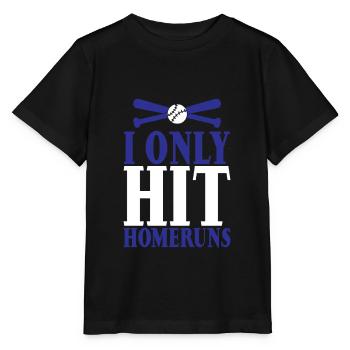 Je n’ai frappé que des homeruns 3 - T-shirt bio MINI CREATOR Stanley/Stella Enfant - noir - Devant - Mikhail (115cm)