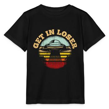 Get in Loser - Stanley/Stella Kinder T-Shirt MINI CREATOR  - Schwarz - Vorne - Mikhail (115cm)