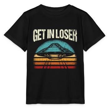 Get in Loser - Stanley/Stella Kinder T-Shirt MINI CREATOR  - Schwarz - Vorne - Mikhail (115cm)
