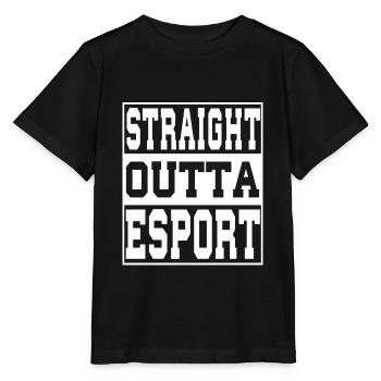 Esport Spruch lustig - Stanley/Stella Kinder T-Shirt MINI CREATOR  - Schwarz - Vorne - Mikhail (115cm)