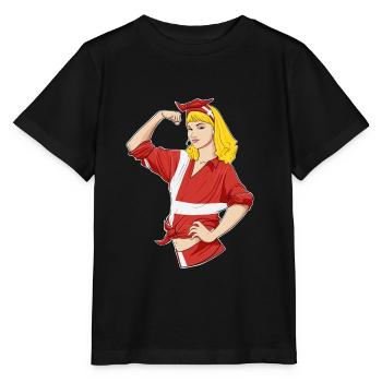 Danish Girl Unbreakable I Danish Heritage I - Stanley/Stella Kinder T-Shirt MINI CREATOR  - Schwarz - Vorne - Mikhail (115cm)