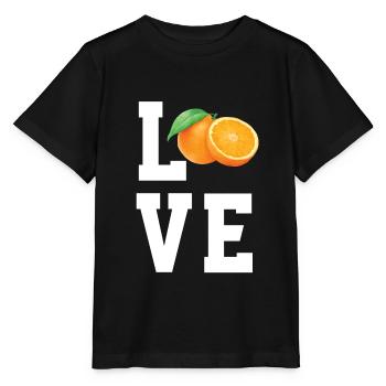 Liebe Mandarinen - Stanley/Stella Kinder T-Shirt MINI CREATOR  - Schwarz - Vorne - Mikhail (115cm)