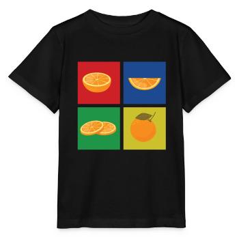 Mandarine Liebhaber - Stanley/Stella Kinder T-Shirt MINI CREATOR  - Schwarz - Vorne - Mikhail (115cm)