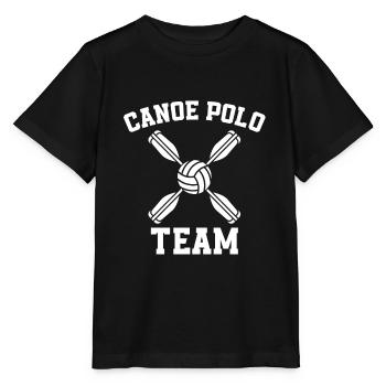 Kanupolo Mannschaft - Stanley/Stella Kinder T-Shirt MINI CREATOR  - Schwarz - Vorne - Mikhail (115cm)