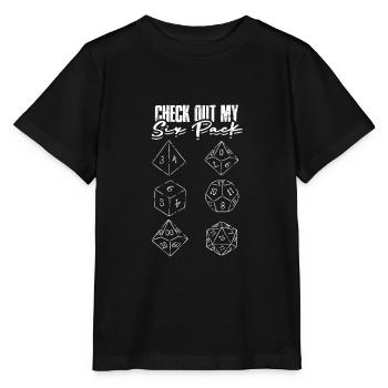 Découvrez mon pack de six - mécanise - T-shirt bio MINI CREATOR Stanley/Stella Enfant - noir - Devant - Mikhail (115cm)