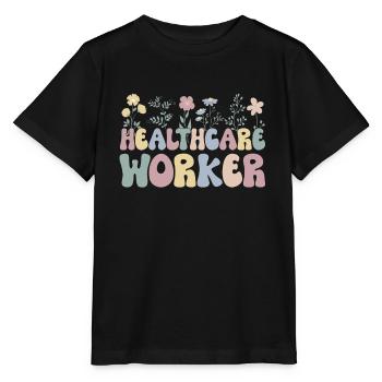 Gesundheitspersonal Fachkraft Gesundheitswesen - Stanley/Stella Kinder T-Shirt MINI CREATOR  - Schwarz - Vorne - Mikhail (115cm)