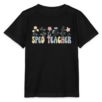 Special Education Teacher Special Education Special Education Special School - Stanley/Stella MINI CREATOR Kids’ T-Shirt - black - Front - Mikhail (115cm)