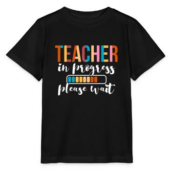 Future Teacher Student Teacher Training Student - Stanley/Stella MINI CREATOR Kids’ T-Shirt - black - Front - Mikhail (115cm)