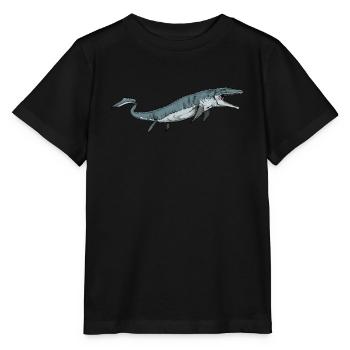 Mosasaurus I Marine Repiel Fossiles du Crétacé - T-shirt bio MINI CREATOR Stanley/Stella Enfant - noir - Devant - Mikhail (115cm)