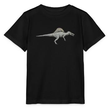 Spinosaurus I Thorn Lizard Crétacé Fossile - T-shirt bio MINI CREATOR Stanley/Stella Enfant - noir - Devant - Mikhail (115cm)