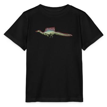 Spinosaurus I Thorn Lizard Crétacé Fossile - T-shirt bio MINI CREATOR Stanley/Stella Enfant - noir - Devant - Mikhail (115cm)