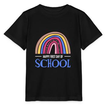 Feliz primer día de inscripción escolar - Camiseta para niños MINI CREATOR de Stanley/Stella - negro - delante - Mikhail (115cm)