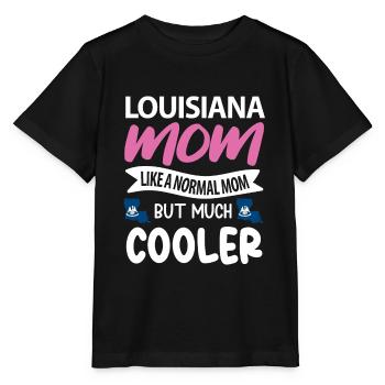 Louisiana mutter geschenk - Stanley/Stella Kinder T-Shirt MINI CREATOR  - Schwarz - Vorne - Mikhail (115cm)
