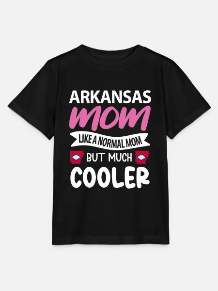 Arkansas mutter geschenk - Stanley/Stella Kinder T-Shirt MINI CREATOR - Schwarz