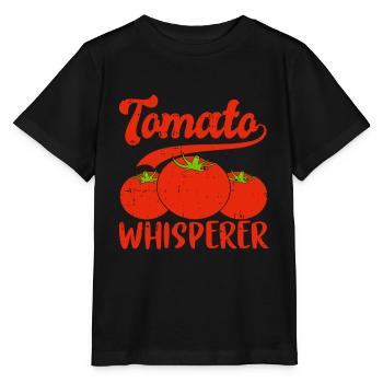 Tomate - Stanley/Stella Kinder T-Shirt MINI CREATOR  - Schwarz - Vorne - Mikhail (115cm)