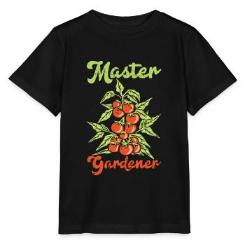 Tomate - Stanley/Stella Kinder T-Shirt MINI CREATOR  - Schwarz - Vorne - Mikhail (115cm)