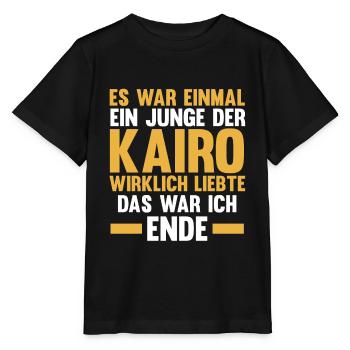 Es war einmal ein Junge der Kairo wirklich liebte - Stanley/Stella Kinder T-Shirt MINI CREATOR  - Schwarz - Vorne - Mikhail (115cm)