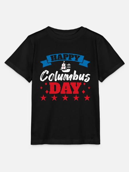 Christopher Columbus - Stanley/Stella Kinder T-Shirt MINI CREATOR  - Schwarz