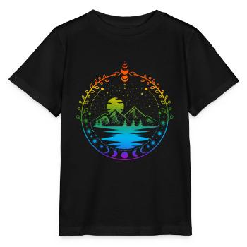 Fierté LGBT D’Acotar - T-shirt bio MINI CREATOR Stanley/Stella Enfant - noir - Devant - Mikhail (115cm)