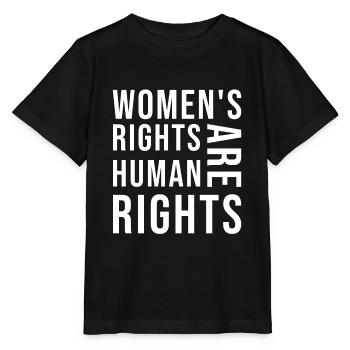 Women's Rights Are Human Rights - Stanley/Stella MINI CREATOR Kids’ T-Shirt - black - Front - Mikhail (115cm)