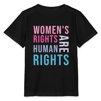 Women's Rights Are Human Rights - Stanley/Stella MINI CREATOR Kids’ T-Shirt - black - Front - Mikhail (115cm)