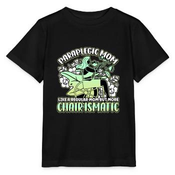 Handicap Wheelchair Design for an Amputation - Stanley/Stella MINI CREATOR Kids’ T-Shirt - black - Front - Mikhail (115cm)