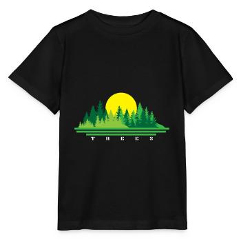 Baum - Stanley/Stella Kinder T-Shirt MINI CREATOR  - Schwarz - Vorne - Mikhail (115cm)