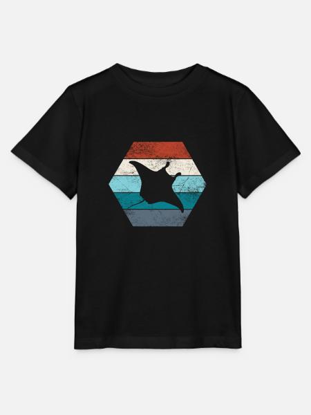 Stachelrochen - Stanley/Stella Kinder T-Shirt MINI CREATOR - Schwarz
