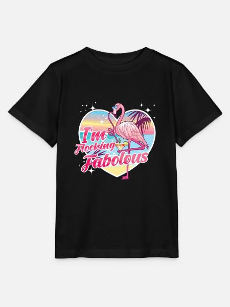 Fabelhaft Strömen - Stanley/Stella Kinder T-Shirt MINI CREATOR  - Schwarz