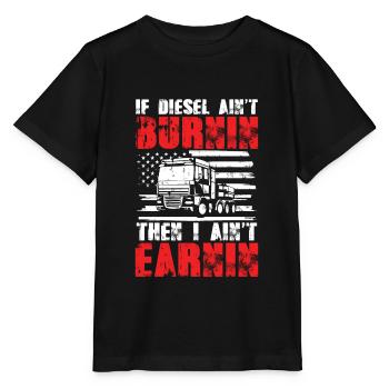 Je ne gagne pas - T-shirt bio MINI CREATOR Stanley/Stella Enfant - noir - Devant - Mikhail (115cm)