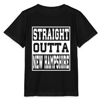 New Hampshire disant drôle New hampshire Cadeau - T-shirt bio MINI CREATOR Stanley/Stella Enfant - noir - Devant - Mikhail (115cm)