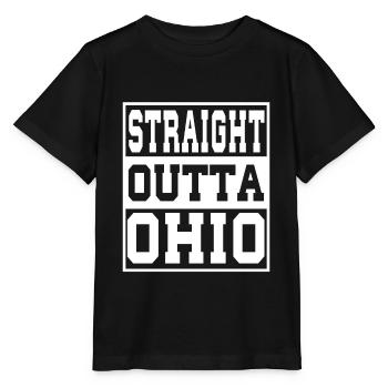 Ohio Spruch Lustig Ohio Geschenk - Stanley/Stella Kinder T-Shirt MINI CREATOR  - Schwarz - Vorne - Mikhail (115cm)