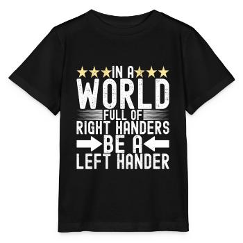Gaucher - T-shirt bio MINI CREATOR Stanley/Stella Enfant - noir - Devant - Mikhail (115cm)