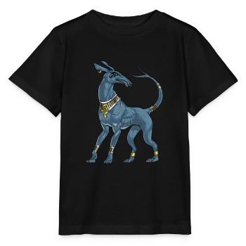 Egyptian Mythology Deity Set - Stanley/Stella MINI CREATOR Kids’ T-Shirt - black - Front - Mikhail (115cm)