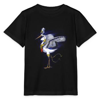 Egyptian Mythology Deity Benny - Stanley/Stella MINI CREATOR Kids’ T-Shirt - black - Front - Mikhail (115cm)