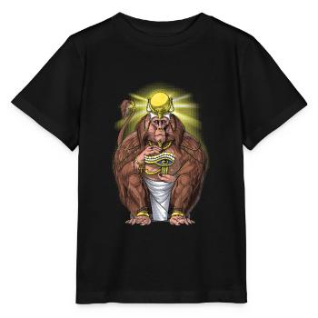 Ancient Egyptian Mythology Deity Aani - Stanley/Stella MINI CREATOR Kids’ T-Shirt - black - Front - Mikhail (115cm)