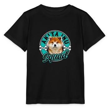 Akita Inu Kader - akita - Stanley/Stella Kinder T-Shirt MINI CREATOR  - Schwarz - Vorne - Mikhail (115cm)