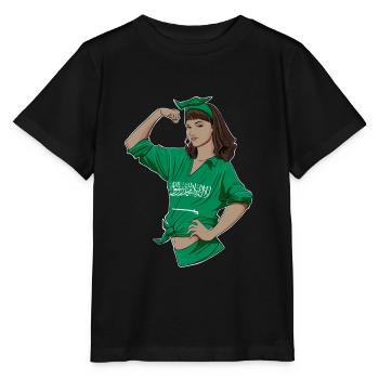 Arab Girl Unbreakable I Arab Heritage I Saudi - Stanley/Stella Kinder T-Shirt MINI CREATOR  - Schwarz - Vorne - Mikhail (115cm)