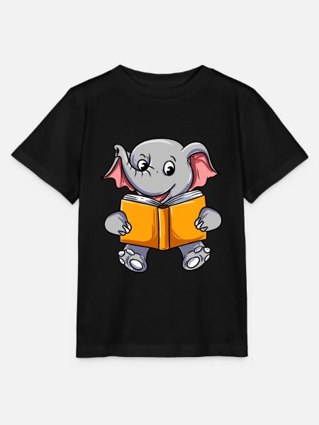 Lesen - Stanley/Stella Kinder T-Shirt MINI CREATOR - Schwarz