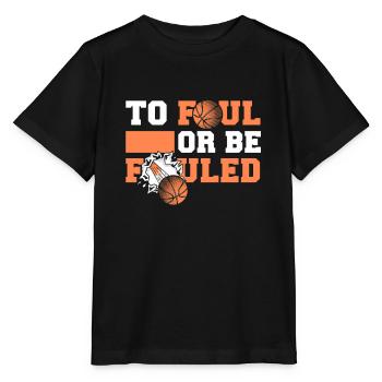 Basketball Basketballer - Stanley/Stella MINI CREATOR Kids’ T-Shirt - black - Front - Mikhail (115cm)