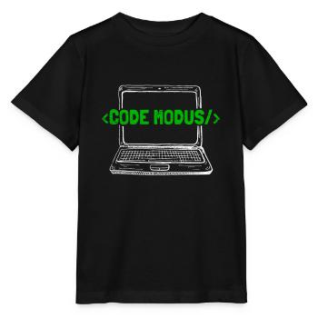 Programmierer Coder Software Entwickler - Stanley/Stella Kinder T-Shirt MINI CREATOR  - Schwarz - Vorne - Mikhail (115cm)