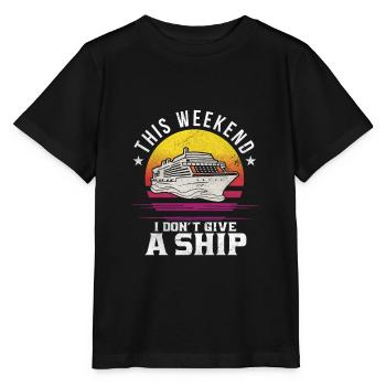 Kreuzfahrt - Stanley/Stella Kinder T-Shirt MINI CREATOR  - Schwarz - Vorne - Mikhail (115cm)