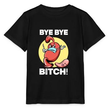 Bariatrische Chirurgie Magenhülse Bariatrische Chirurgie - Stanley/Stella Kinder T-Shirt MINI CREATOR  - Schwarz - Vorne - Mikhail (115cm)