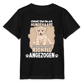 Drôle de motif havanais Sport canin havanais - T-shirt bio MINI CREATOR Stanley/Stella Enfant - noir - Devant - Mikhail (115cm)
