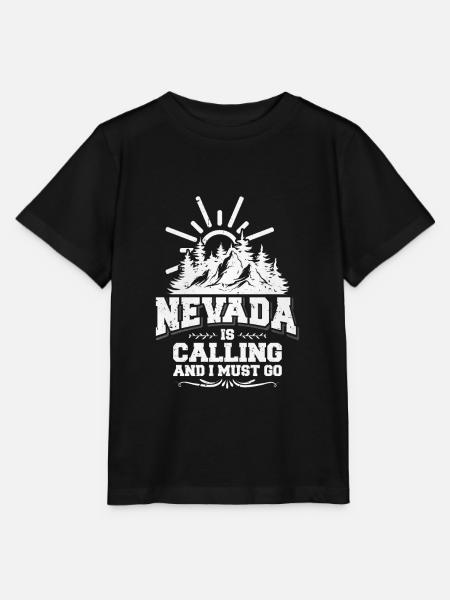 Nevada Geschenkidee - Stanley/Stella Kinder T-Shirt MINI CREATOR  - Schwarz