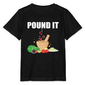 Papaya Salad - Stanley/Stella MINI CREATOR Kids’ T-Shirt - black - Front - Mikhail (115cm)