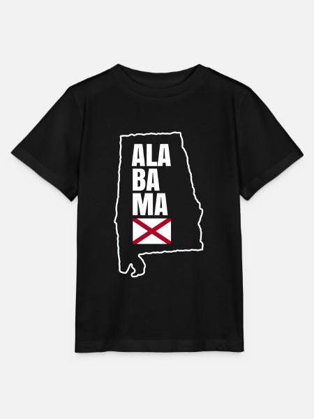 Geschenk Des Staates Alabama - Stanley/Stella Kinder T-Shirt MINI CREATOR - Schwarz