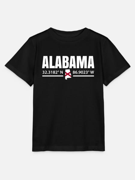 Alabama stolz geschenk - Stanley/Stella Kinder T-Shirt MINI CREATOR  - Schwarz