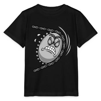 Cyclists Cycling Bicycle Sprocket Bicycle - Stanley/Stella MINI CREATOR Kids’ T-Shirt - black - Front - Mikhail (115cm)